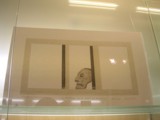 Exposition  la librairie Art et Littrature. Photographie d'Isabelle Rollin