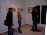 Exposition personnelle, Cillart, Galerie de la Houssine. Photographie d'Isabelle Rollin