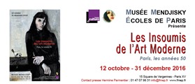Muse Mendjisky-coles de Paris prsente Les Insoumis de l'Art Moderne - Paris, les annes 50